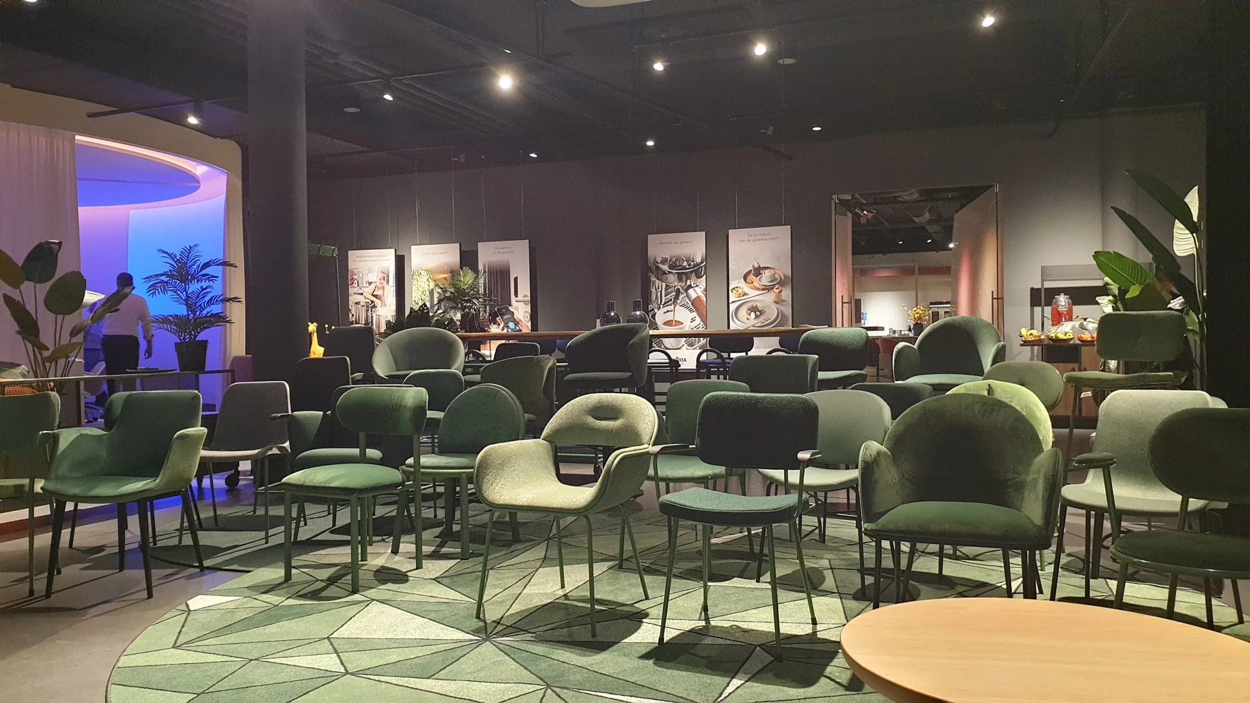 Work Louge en duurzaamheidspaviljoen