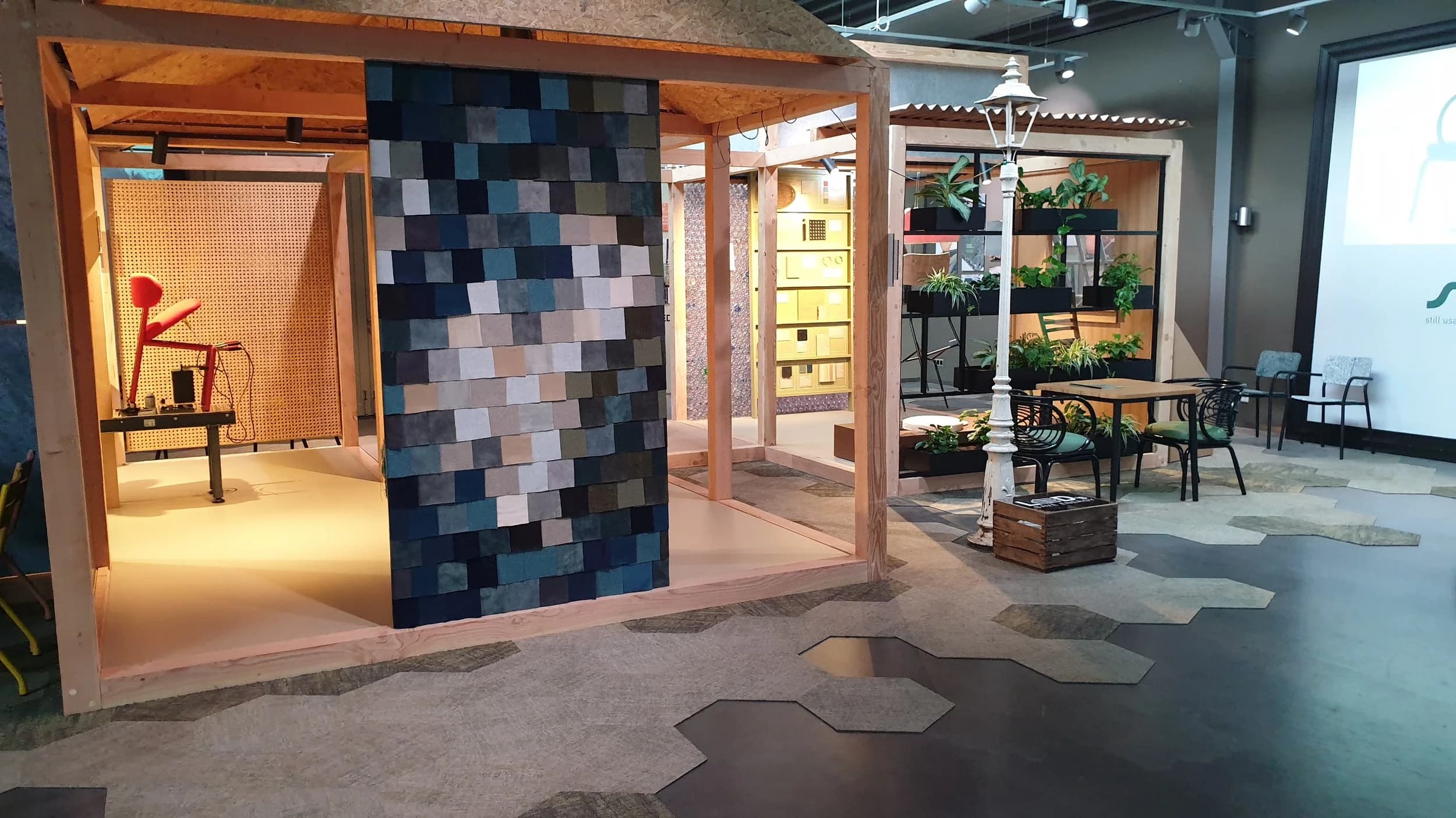 Work Louge en duurzaamheidspaviljoen