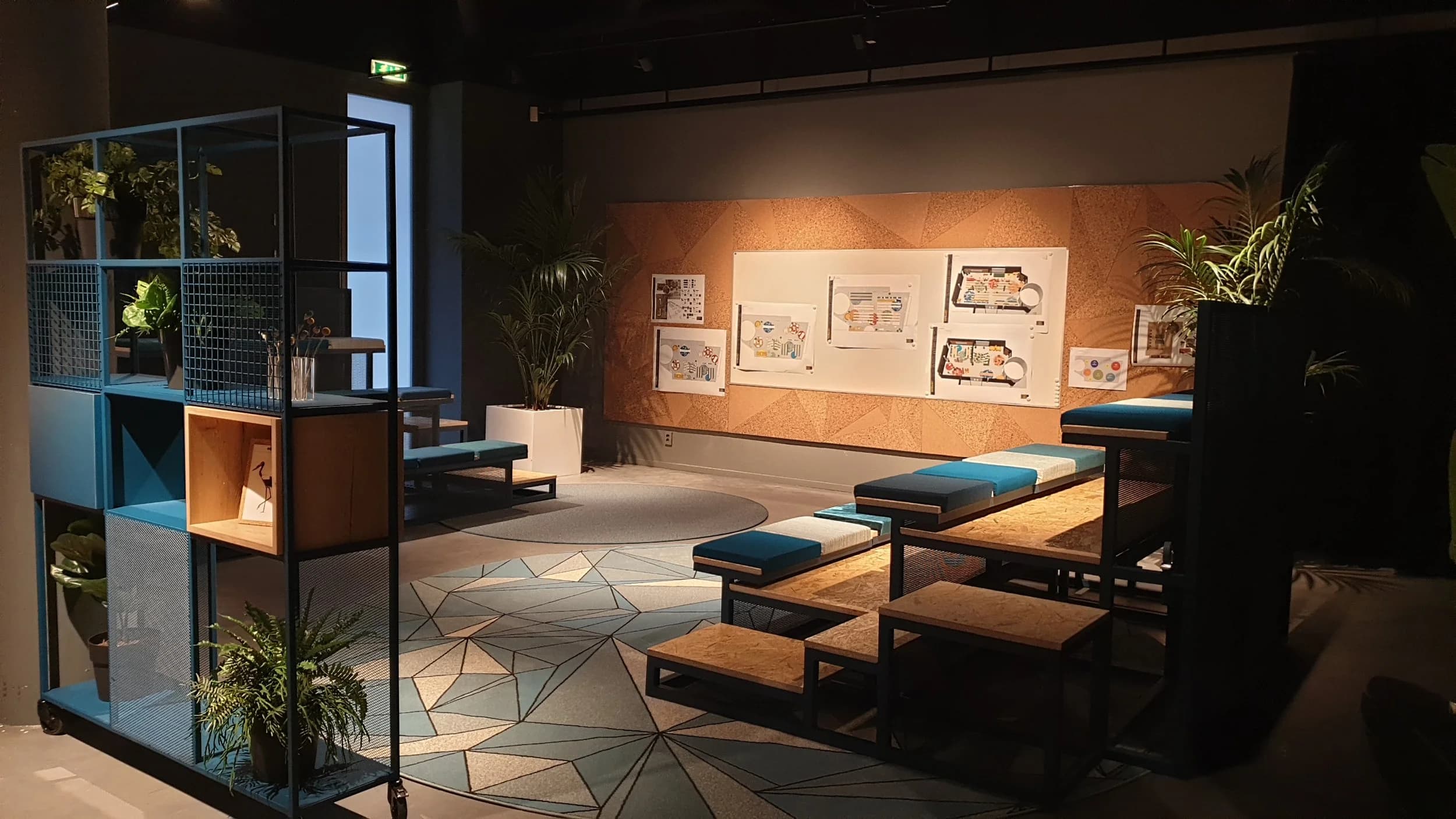 Work Louge en duurzaamheidspaviljoen